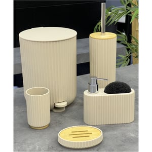 ACAR MARISSA 5 Lİ BANYO SETİ AKR-08635/4 CREAM