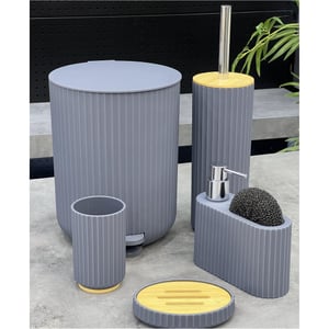 ACAR MARISSA 5 Lİ BANYO SETİ AKR-08635/4 GRAY