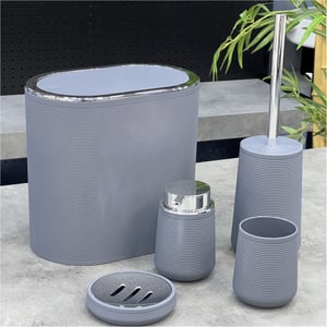 ACAR MARISSA 5 Lİ BANYO SETİ AKR-08636/4 GRAY