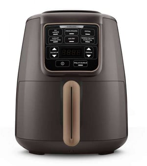 KARACA AIR PRO COOK XL 2IN1 KONUŞAN AIRFRYER WALNUT BROWN