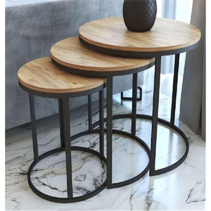 ARS HOME ORTA SEHPA ARS11 ÇAM - SİYAH