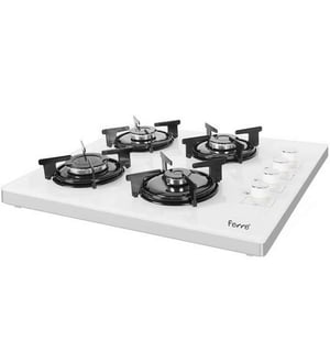 FERRE B2240 CE BEYAZ CAM SOLO SET ÜSTÜ OCAK