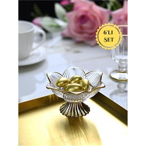 BEYOĞLU GÜL ŞERİT 6'LI LOKUMLUK GOLD