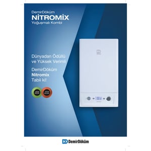 DEMİRDÖKÜM NİTROMİX P24 HEADER YOĞUŞMALI KOMBİ