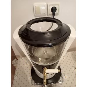 SCHAFER TEE HAUS YENİ NESİL ELEKTİRİKLİ CAM SEMAVER - KREM