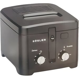 SÜSLER SF-4301 YAĞLI FRİTÖZ 2,5 LT SİYAH