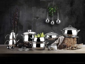 SCHAFER 18 PRÇ.ALİA ÇEYİZ SETİ GÜMÜŞ
