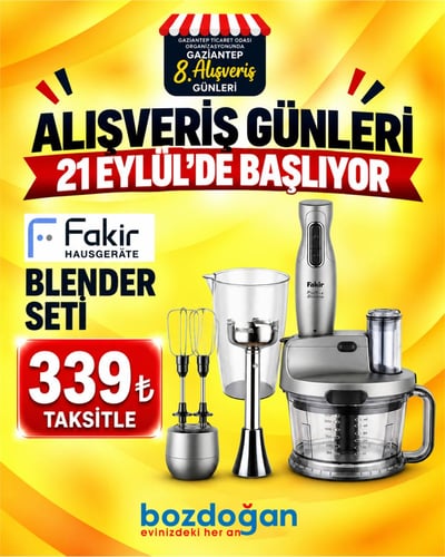 Bozdoğan Çeyiz Alışveriş Günleri kampanyası – görsel 5
