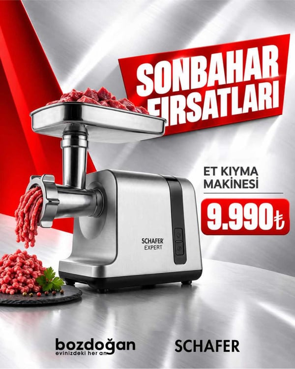 Bozdoğan Çeyiz Küçük Ev Aleti kampanyası – görsel 38