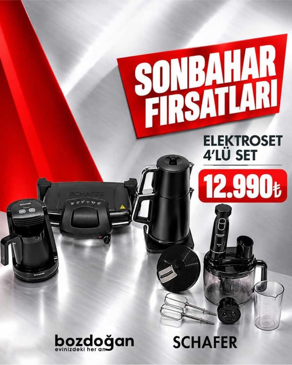 Bozdoğan Çeyiz Küçük Ev Aleti kampanyası – görsel 50