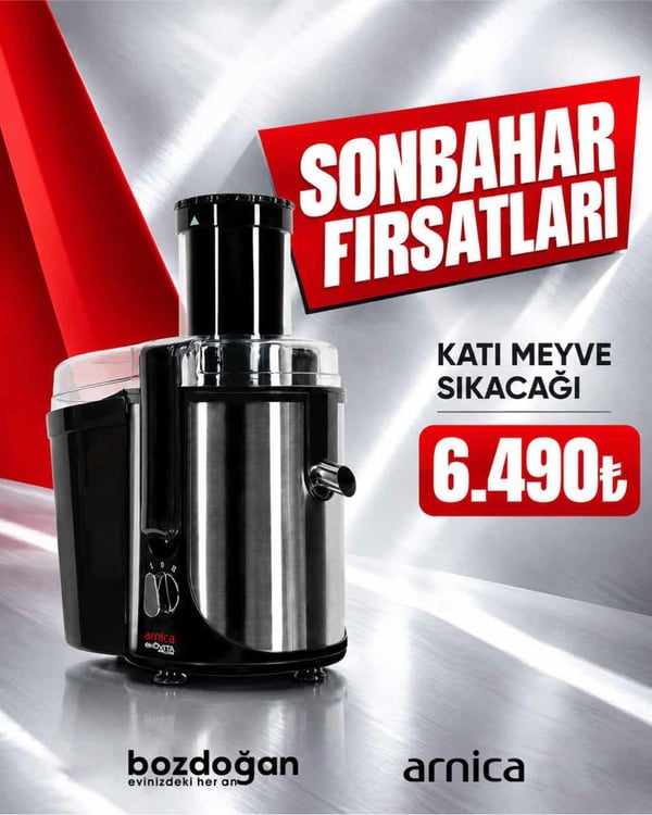 Bozdoğan Çeyiz Küçük Ev Aleti kampanyası – görsel 13