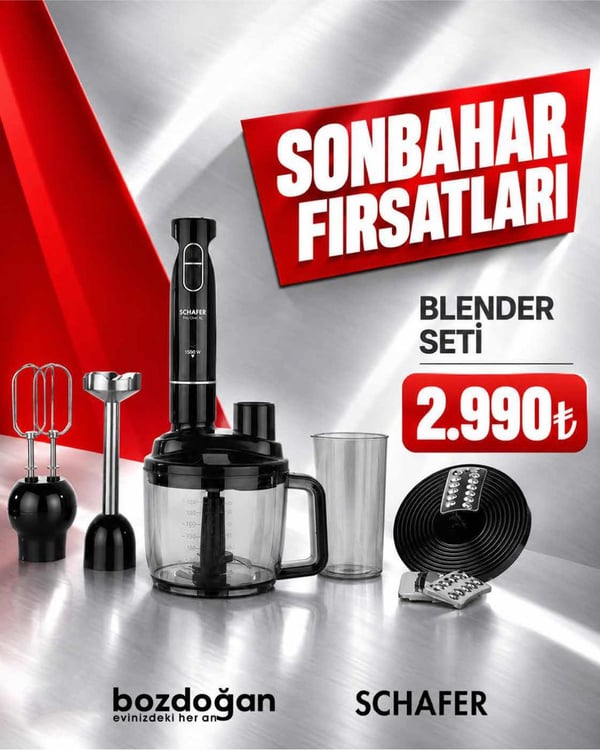 Bozdoğan Çeyiz Küçük Ev Aleti kampanyası – görsel 34