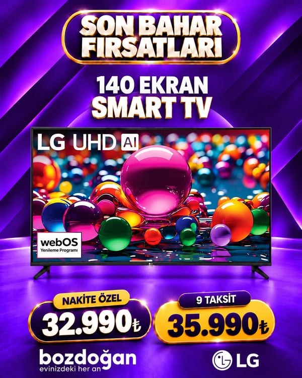 Bozdoğan Çeyiz Beyaz Eşya kampanyası – görsel 26