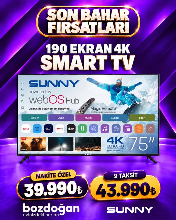 Bozdoğan Çeyiz Beyaz Eşya kampanyası – görsel 27