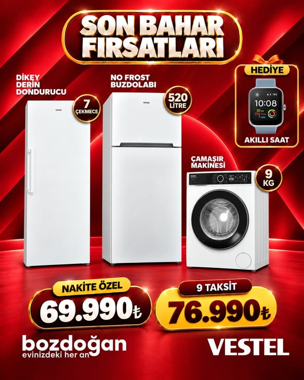 Bozdoğan Çeyiz Vestel kampanyası – görsel 55