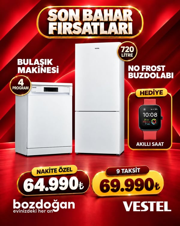 Bozdoğan Çeyiz Vestel kampanyası – görsel 12