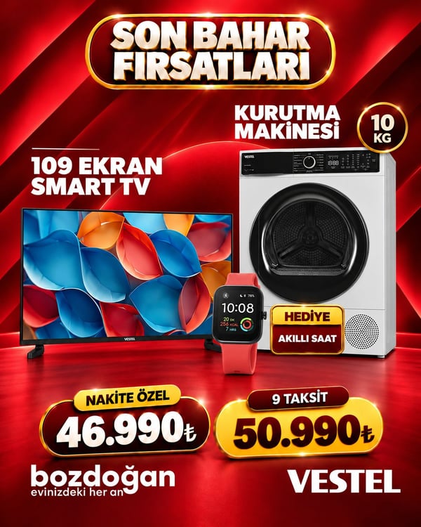 Bozdoğan Çeyiz Vestel kampanyası – görsel 26