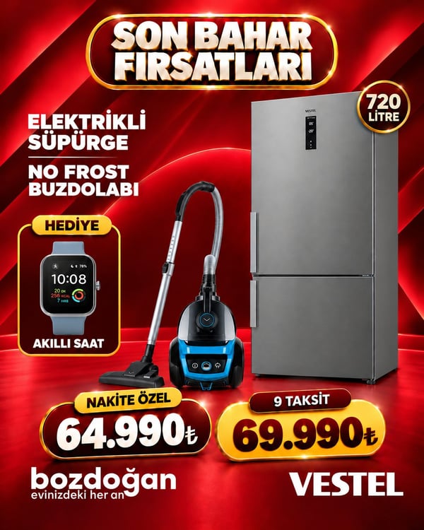 Bozdoğan Çeyiz Vestel kampanyası – görsel 60