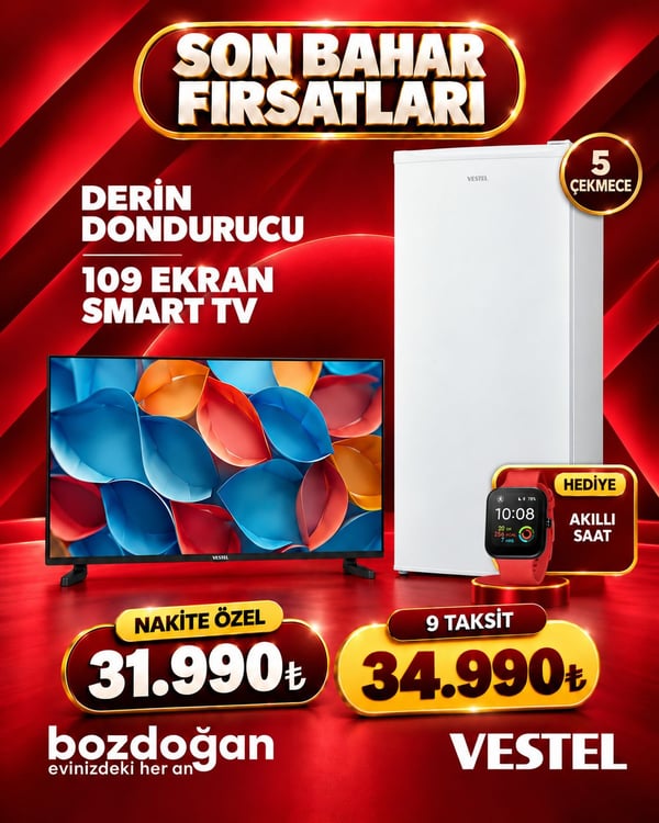 Bozdoğan Çeyiz Vestel kampanyası – görsel 18