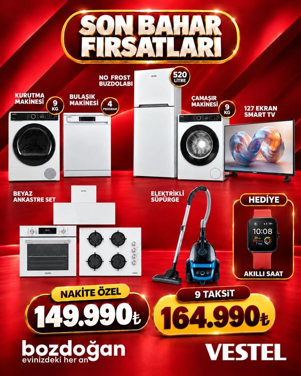Bozdoğan Çeyiz Vestel kampanyası – görsel 84
