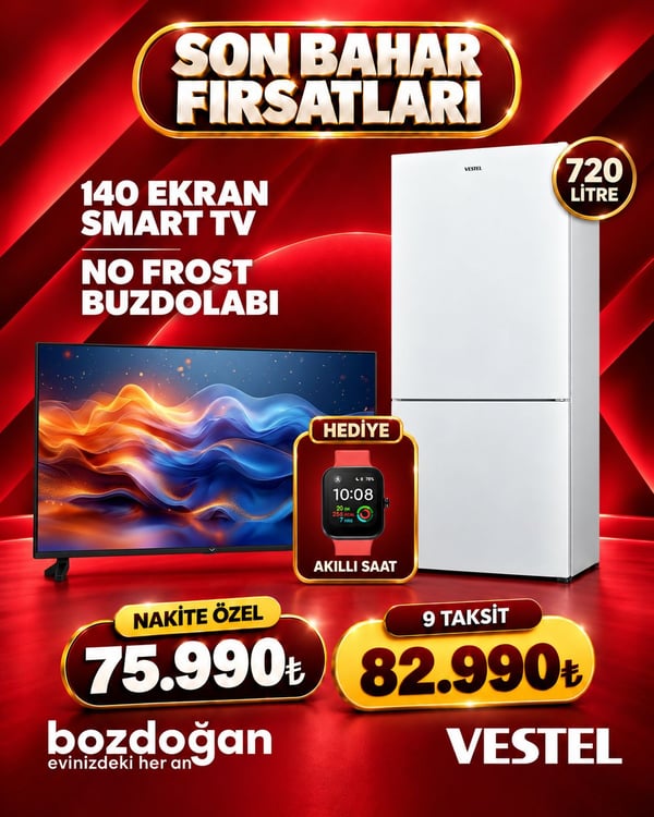 Bozdoğan Çeyiz Vestel kampanyası – görsel 8