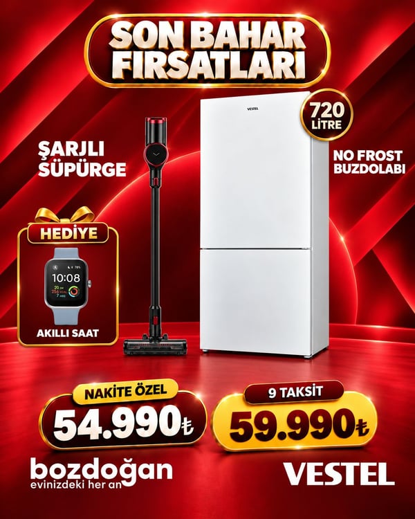 Bozdoğan Çeyiz Vestel kampanyası – görsel 62