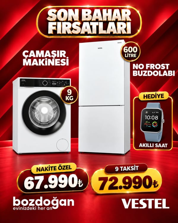Bozdoğan Çeyiz Vestel kampanyası – görsel 20