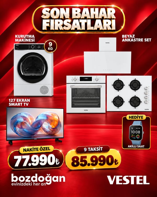 Bozdoğan Çeyiz Vestel kampanyası – görsel 81