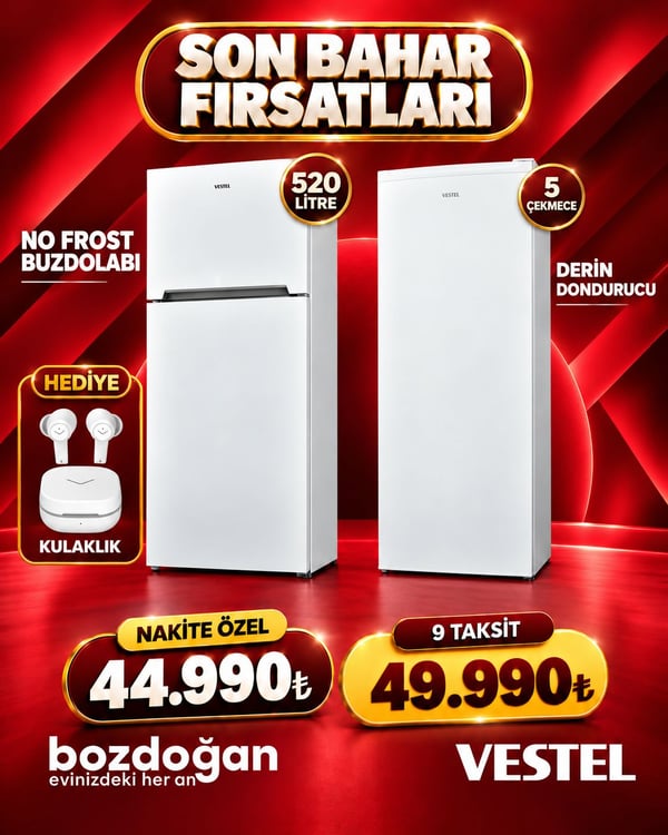Bozdoğan Çeyiz Vestel kampanyası – görsel 49