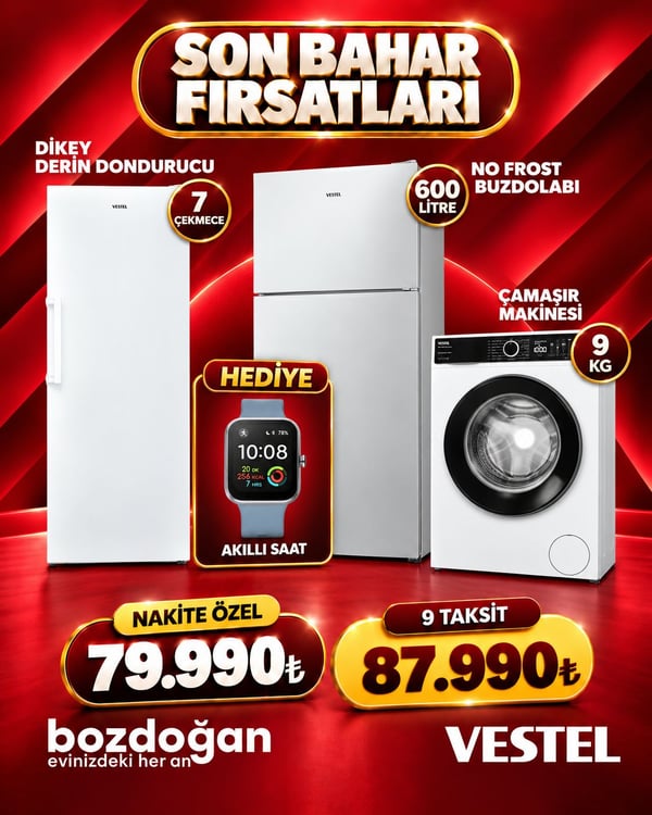 Bozdoğan Çeyiz Vestel kampanyası – görsel 34