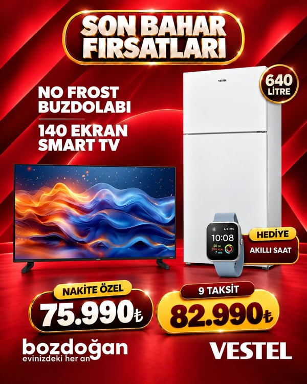 Bozdoğan Çeyiz Vestel kampanyası – görsel 4