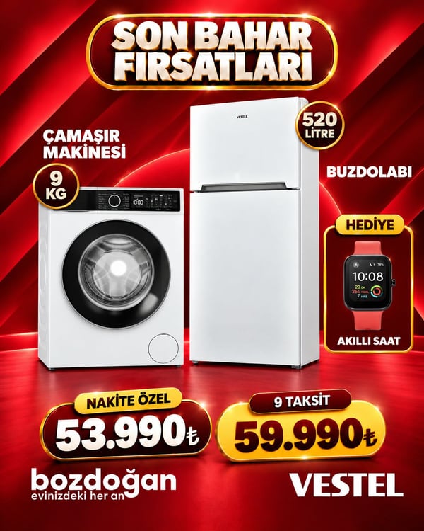 Bozdoğan Çeyiz Vestel kampanyası – görsel 9