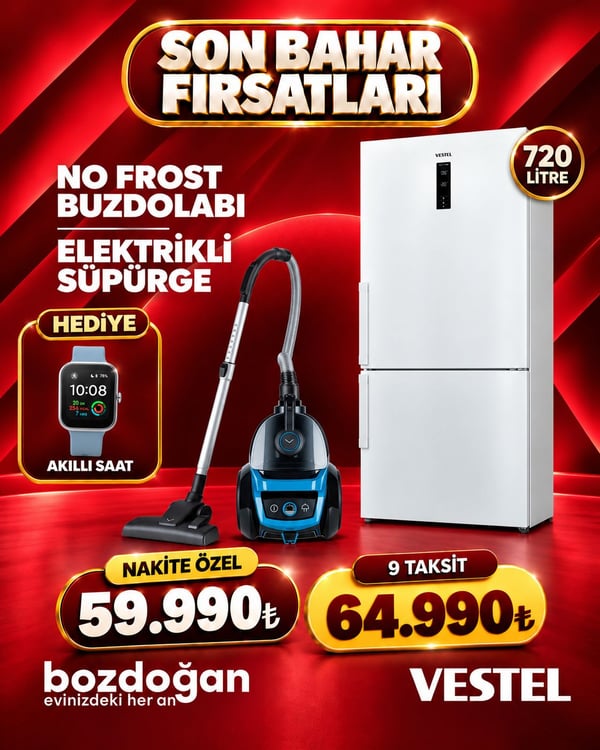 Bozdoğan Çeyiz Vestel kampanyası – görsel 75