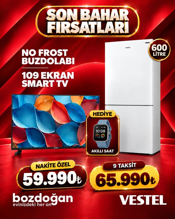 Bozdoğan Çeyiz Vestel kampanyası – görsel 3