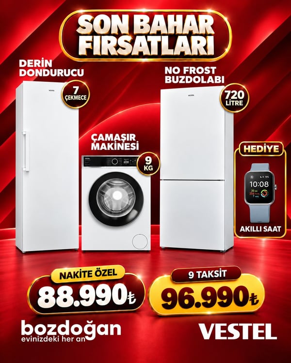 Bozdoğan Çeyiz Vestel kampanyası – görsel 37