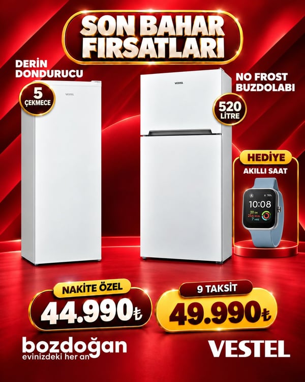 Bozdoğan Çeyiz Vestel kampanyası – görsel 21