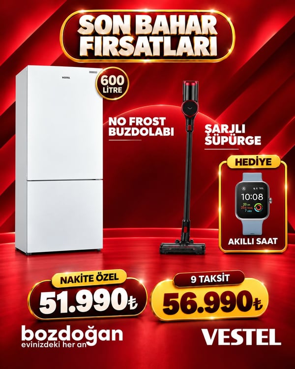 Bozdoğan Çeyiz Vestel kampanyası – görsel 65