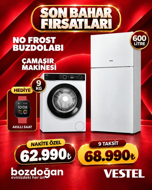 Bozdoğan Çeyiz Vestel kampanyası – görsel 13