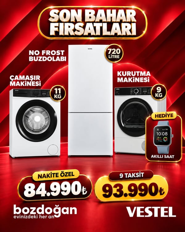 Bozdoğan Çeyiz Vestel kampanyası – görsel 43