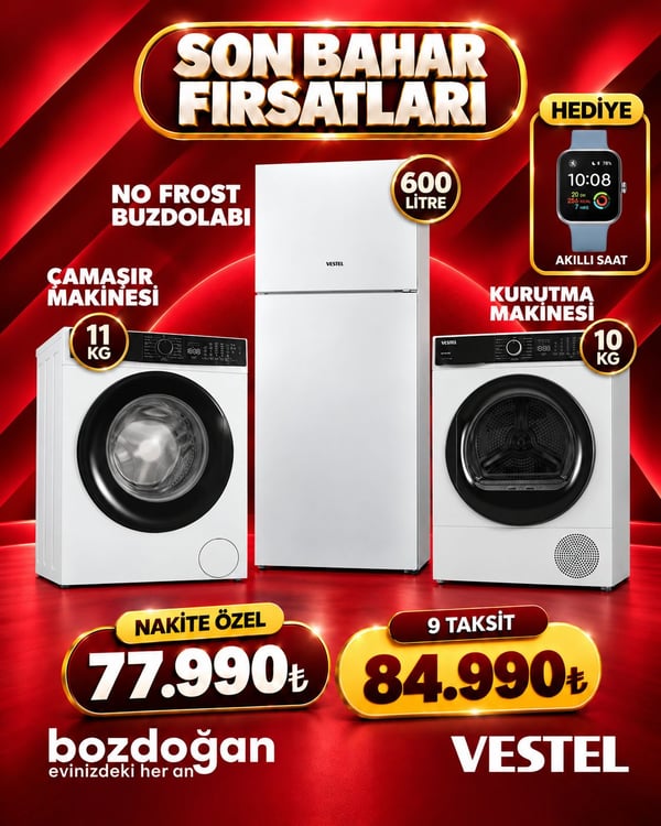 Bozdoğan Çeyiz Vestel kampanyası – görsel 31
