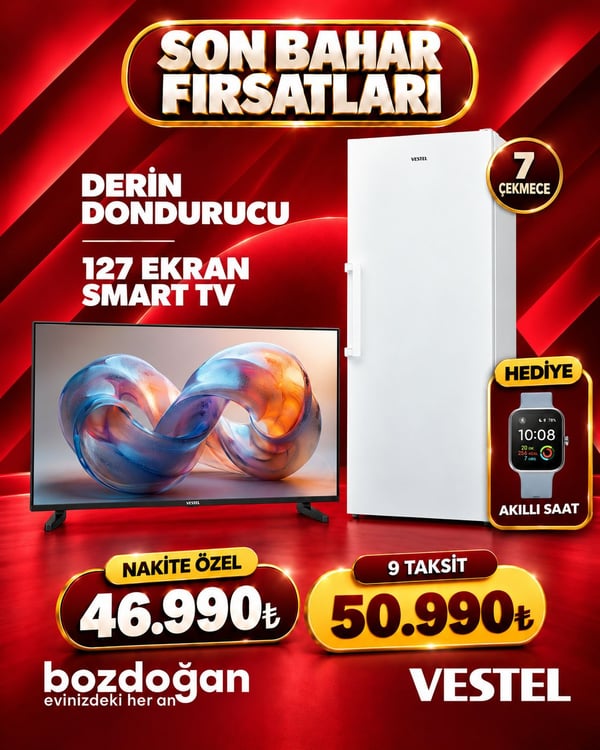 Bozdoğan Çeyiz Vestel kampanyası – görsel 28