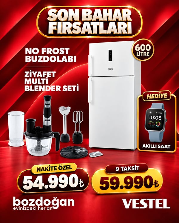 Bozdoğan Çeyiz Vestel kampanyası – görsel 52