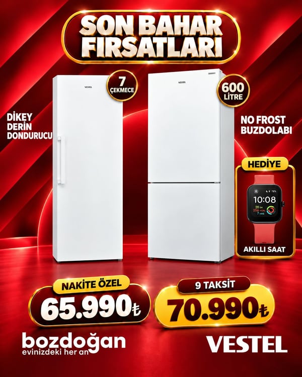 Bozdoğan Çeyiz Vestel kampanyası – görsel 22