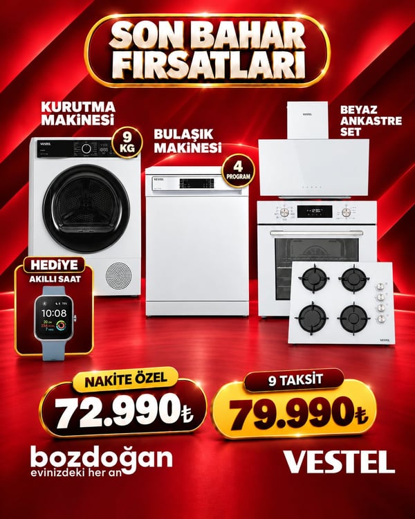 Bozdoğan Çeyiz Vestel kampanyası – görsel 70