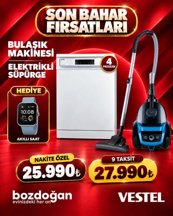 Bozdoğan Çeyiz Vestel kampanyası – görsel 56