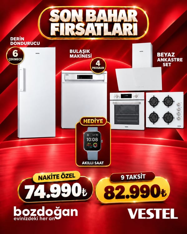 Bozdoğan Çeyiz Vestel kampanyası – görsel 44