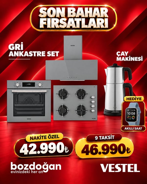 Bozdoğan Çeyiz Vestel kampanyası – görsel 53