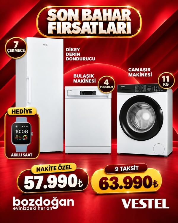 Bozdoğan Çeyiz Vestel kampanyası – görsel 51