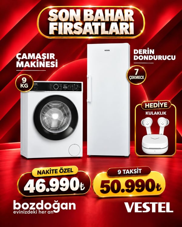Bozdoğan Çeyiz Vestel kampanyası – görsel 33
