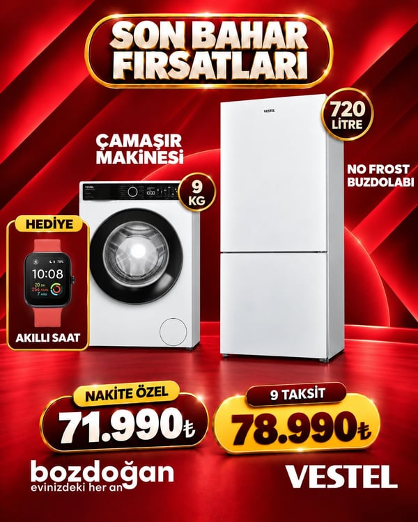 Bozdoğan Çeyiz Vestel kampanyası – görsel 16